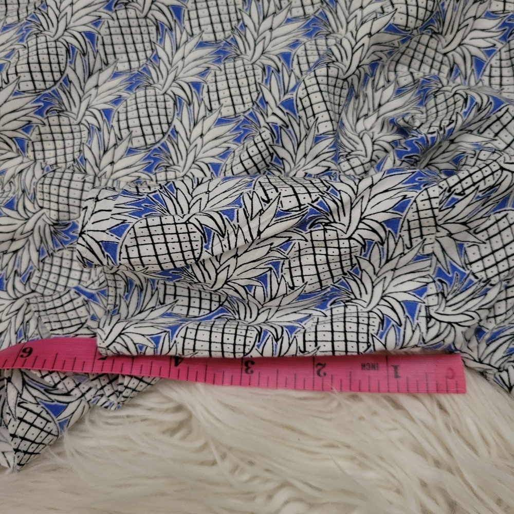 Anthropologie Maeve pineapple ruffle Shorts Size 4 - Picture 12 of 15